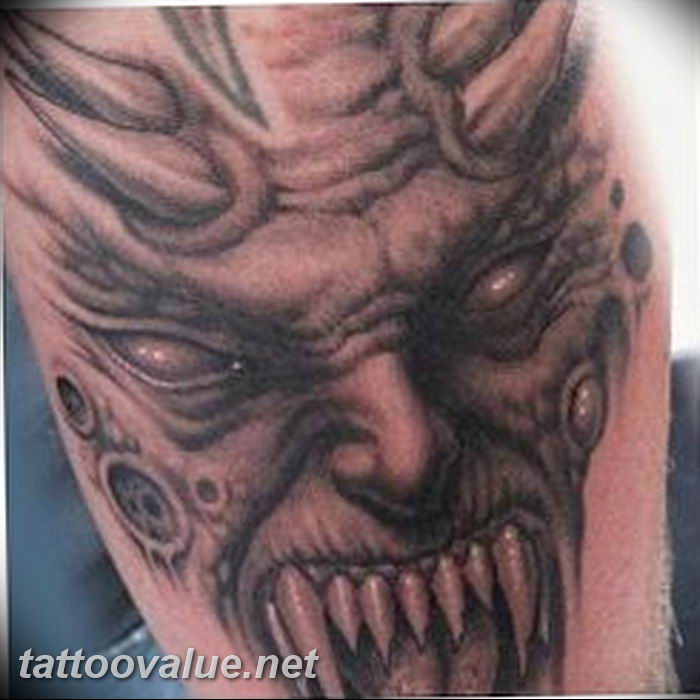 photo photo tattoo demon 05.12.2018 №195 - tattoo patterns - tattoovalue.net